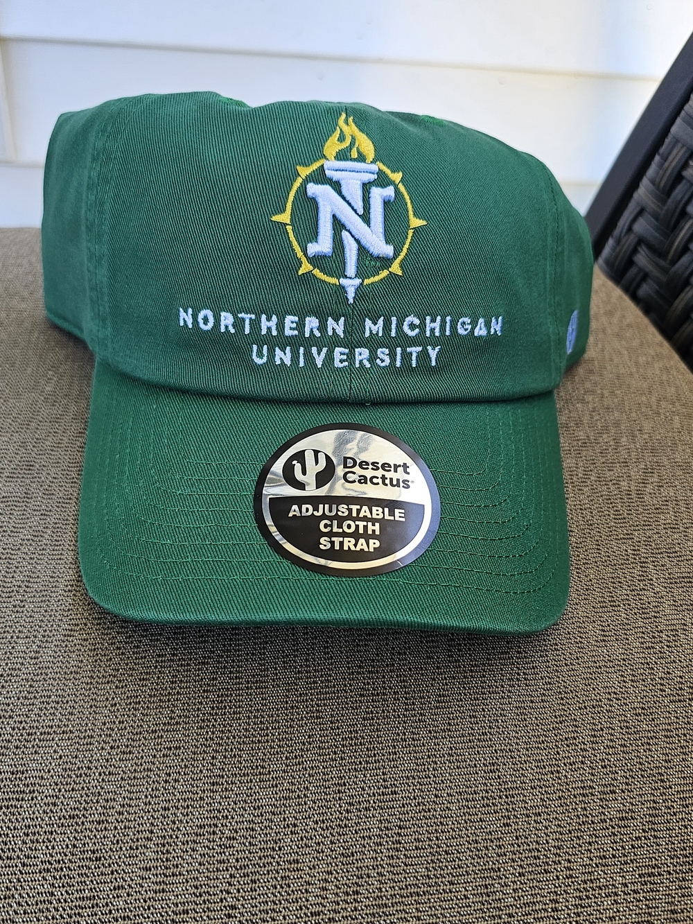 New Desert Cactus Northern Michigan University Baseball Hat NMU Adjustable